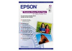 Epson Premium Glossy A3+ Photo Paper 255g 20vel
