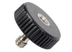 Caruba 1/4 inch Male-Female Adapterschroef - Plastic