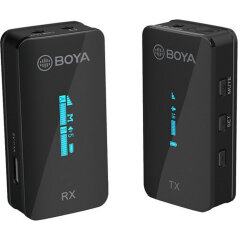 Boya 2.4 GHz Dual Lavalier Microphone Wireless BY-XM6-S1
