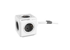 Allocacoc PowerCube Extended USB Grijs - 3m