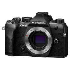 OM SYSTEM OM-5 Mark II Body Zwart