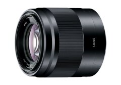 Sony 50mm f/1.8 OSS E-mount Zwart