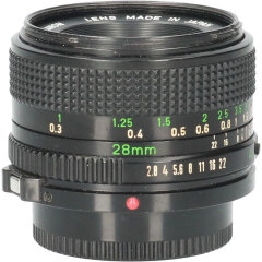 Tweedehands Canon 28mm f/2.8 FD CM6627