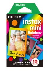 Fujifilm Instax Mini Colorfilm Rainbow Enkelpak