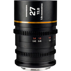 Laowa Nanomorph 27mm T2.8 1.5X S35 (Amber) (Cine) Nikon Z