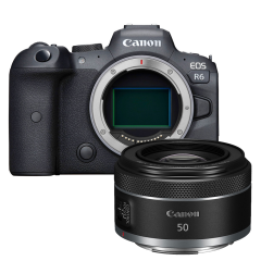 Canon EOS R6 + RF 50mm f/1.8 STM