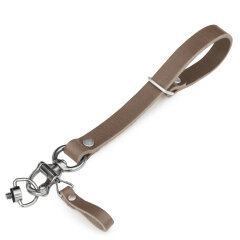 The Hantler Wrist strap - quick release Warm Taupe
