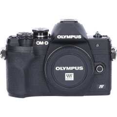Tweedehands Olympus E-M10 Mark IV Zwart Body CM7127