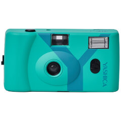 Yashica MF-1 SnapShot Art Camera Y Edition Turquoise