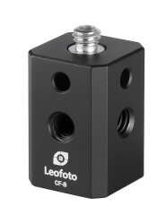 Leofoto CF-8 universal conversion adapterUNC 1/4 screw1+