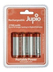 Jupio Oplaadbare Batterijen Ni-MH AA 2700