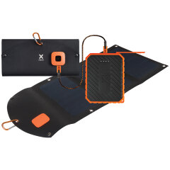 SolarBooster 21W + Rugged Power Bank 10.000