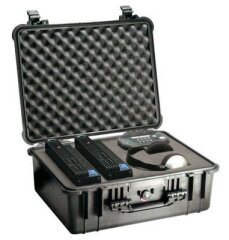 Peli™ (Protector) Case 1550 Black 46,8x35,6x19,4cm (plukschuim interieur)