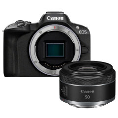 Cameraland Canon EOS R50 + RF 50mm F1.8 STM aanbieding