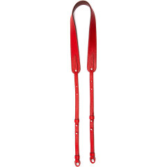 Artisan & Artist ACAM 284 Leather Camera Strap Red