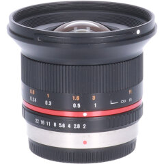 Tweedehands Samyang 12mm f/2.0 NCS CS Micro 4/3 - Zwart CM6214