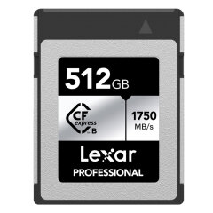 Lexar CFexpress Pro Type B Silver Series 512GB - 1750MB/s