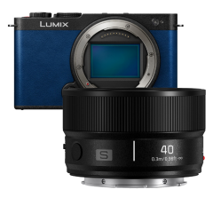 Panasonic Lumix S9 Blauw + 40mm f/2.0