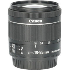 Tweedehands Canon EF-S 18-55mm f/4-5.6 IS STM CM6855