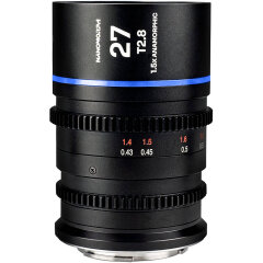 Laowa Nanomorph 27mm T2.8 1.5X S35 (Blue) (Cine) Fujifilm X