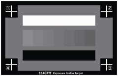 Sekonic Exposure Profile Target