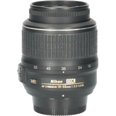 Tweedehands Nikon 18-55mm f/3.5-5.6 AF-S G DX VR CM5945