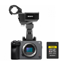 Sony FX30 + XLR hendel + 320 GB CFexpress geheugenkaart