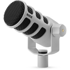 Rode PodMic USB podcast microfoon White
