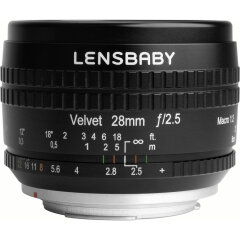 Lensbaby Velvet 28 Micro 4/3