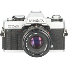 Tweedehands Minolta XG-M met MD 50mm f/2 CM5239