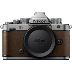 Nikon Z f Silver Body Sepia Brown